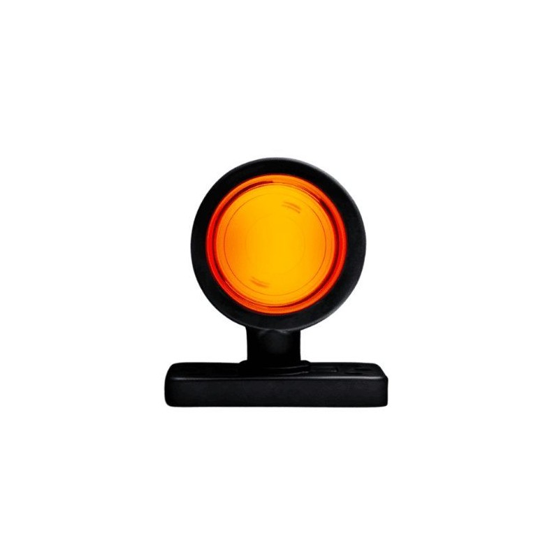 Feux suédois - Module Viking Super Dark : orange vu de face Feux suédois - Module Viking Super Dark : orange vu de face