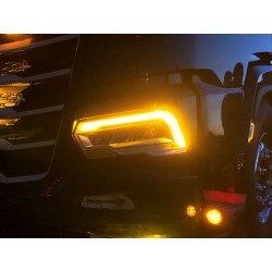 Kit de Conversion Feux de Jour DAF XG / XG+ / XF : Zoom sur les LEDs oranges