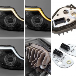 Kit de Conversion LED DRL Feux de Jour Mercedes Actros 2020+ : ensemble complet