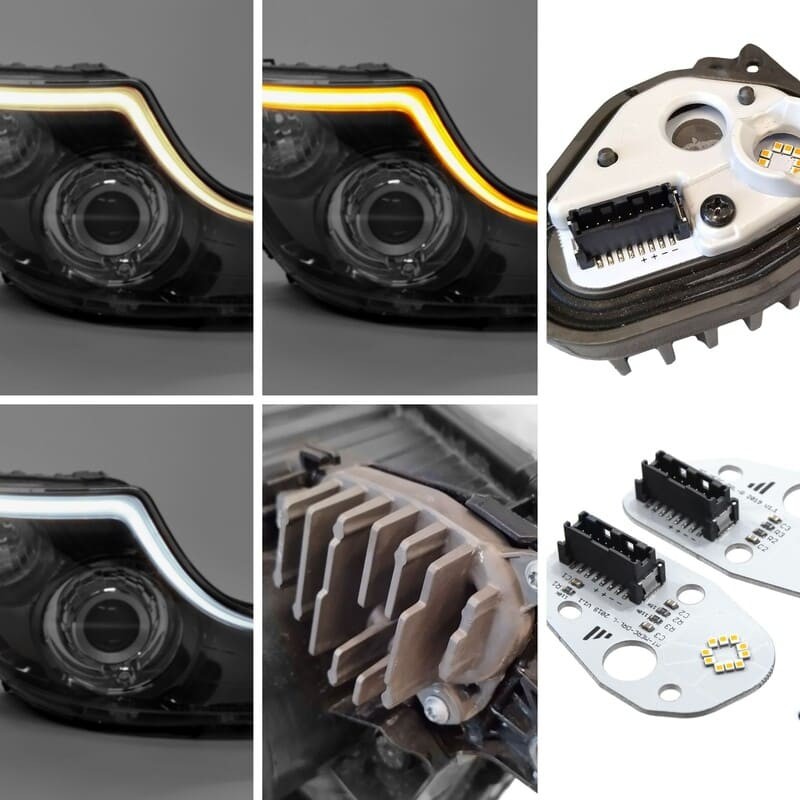 Kit de Conversion LED DRL Feux de Jour Mercedes Actros 2020+ : ensemble complet