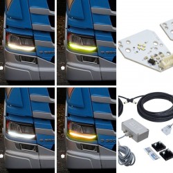 Kit complet de conversion feux de jour pour Scania NTG R ou R à partir de 2016