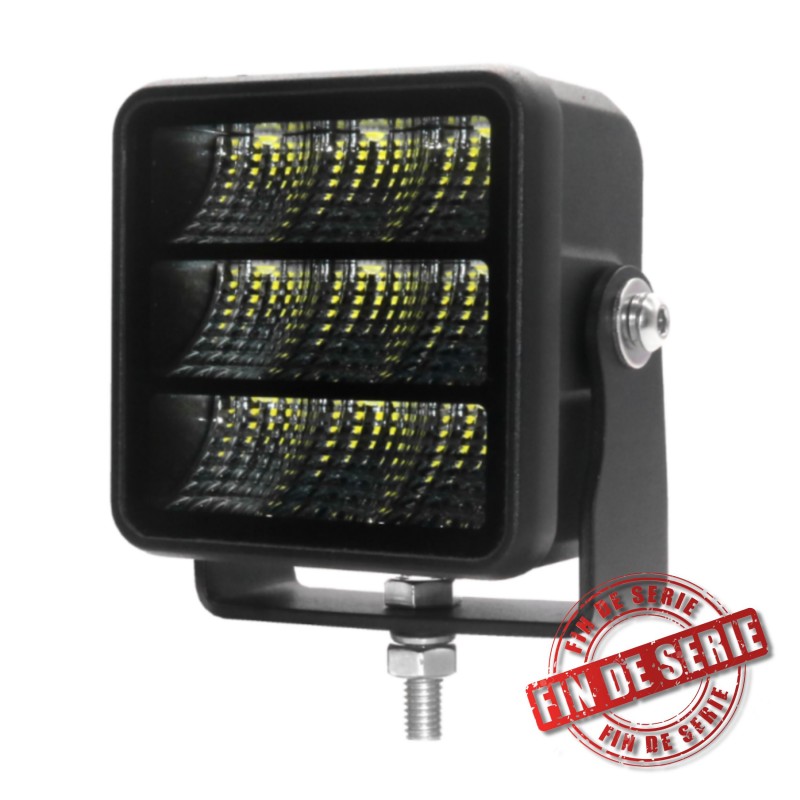FEU DE TRAVAIL - COMPACT 9 LED - BLACK SERIES