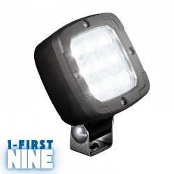 Feu de travail LED First Nine - 9 LEDs : vue de face allumé