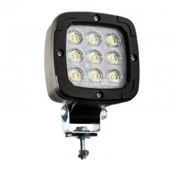 Feu de travail LED First Nine - 9 LEDs : vue de face éteint