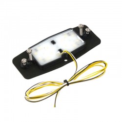 Feu de gabarit à double ampoule LED Orange : intérieur