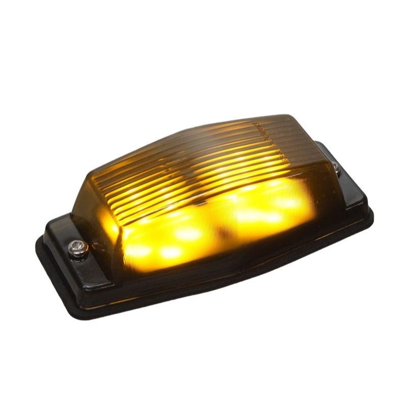 Feu de gabarit double ampoule jaune/blanc xénon strobe LED allumé jaune