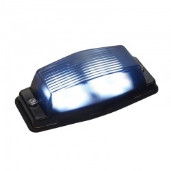 Feu de gabarit double ampoule jaune/blanc xénon strobe LED allumé blanc