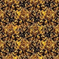 Jeu de dés en tissu danois : zoom sur le tissu jaune