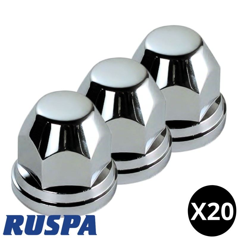 Cache écrou Ruspa plastique 32mm – Protection et style pour vos roues