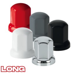 5 couleurs disponibles de Cache écrou long plastique – Accessoire jante tuning camion
