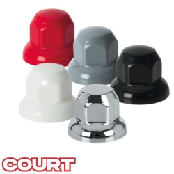 5 couleurs de caches écrous courts plastiques – Protection pour roue de camion