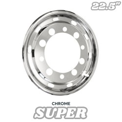 Enjoliveur avant USA inox 22.5 – Déport 120mm ou 135mm pour un style imposant
