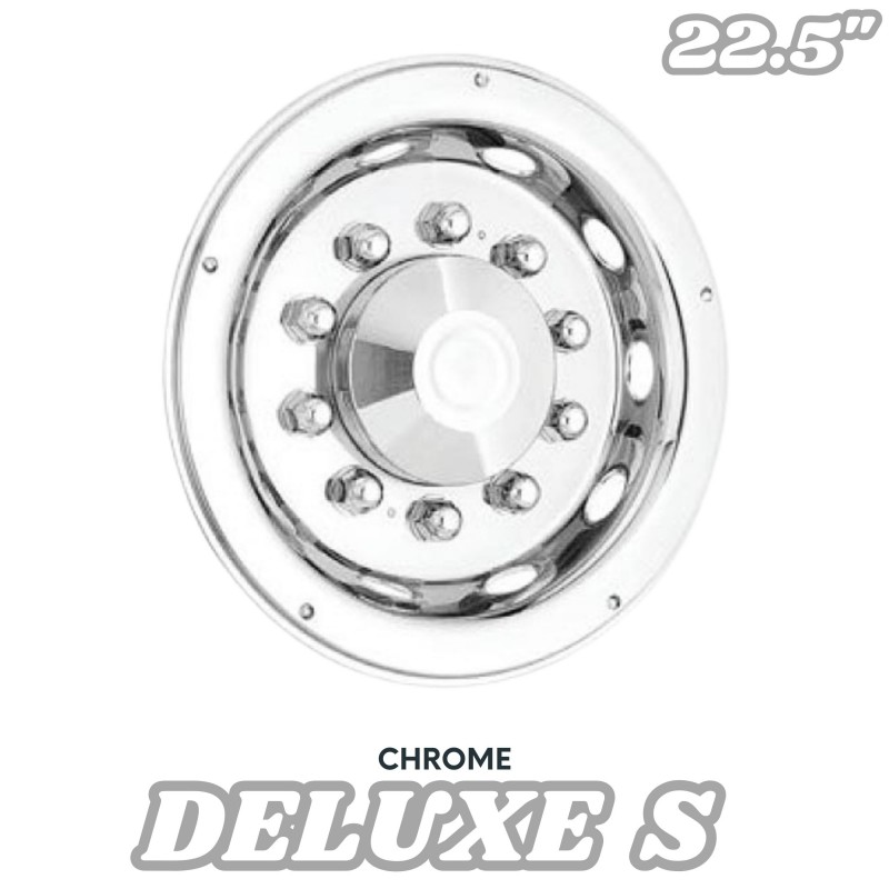 Accessoire camion – Enjoliveur arrière inox avec fixation stable Accessoire camion – Enjoliveur arrière inox avec fixation stable