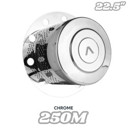 CACHE MOYEUX ARRIERE INOX - 250MM - 22.5"