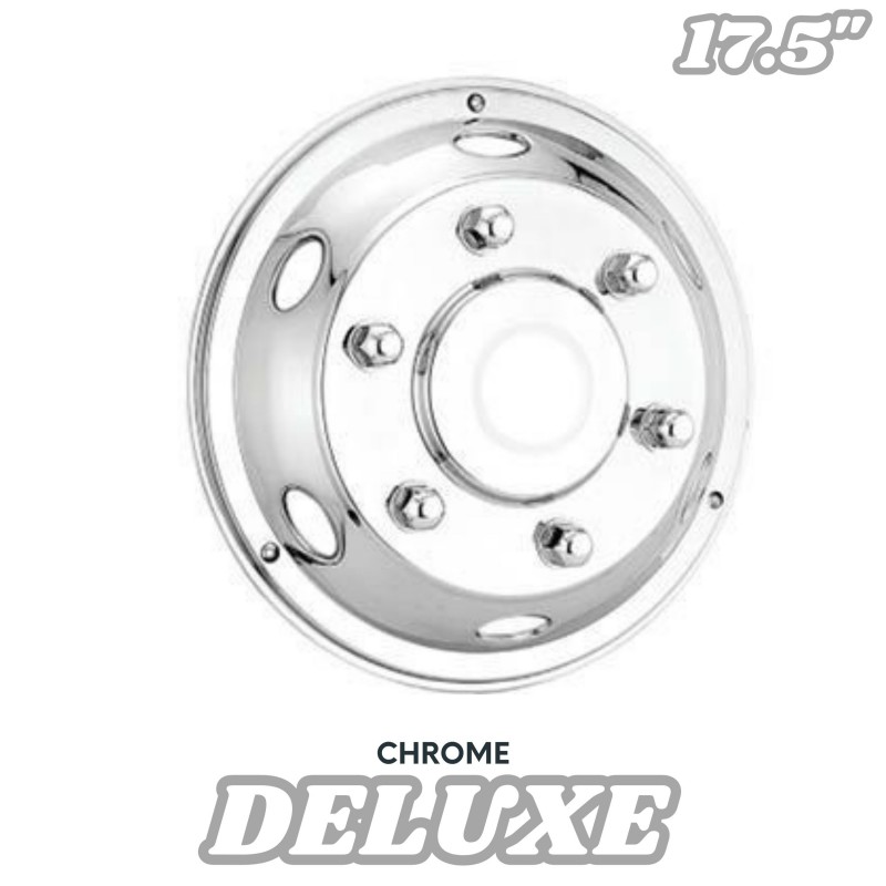 Enjoliveur avant Deluxe 17.5 inox – Protection et design haut de gamme Enjoliveur avant Deluxe 17.5 inox – Protection et design haut de gamme