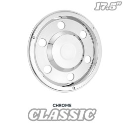 Enjoliveur arrière Classic 17.5 inox – Protection et design intemporel