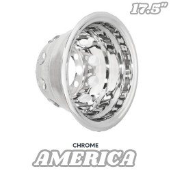 ENJOLIVEUR ARRIERE AMERICA SIMULATOR 17.5" X 6.75" -  INOX