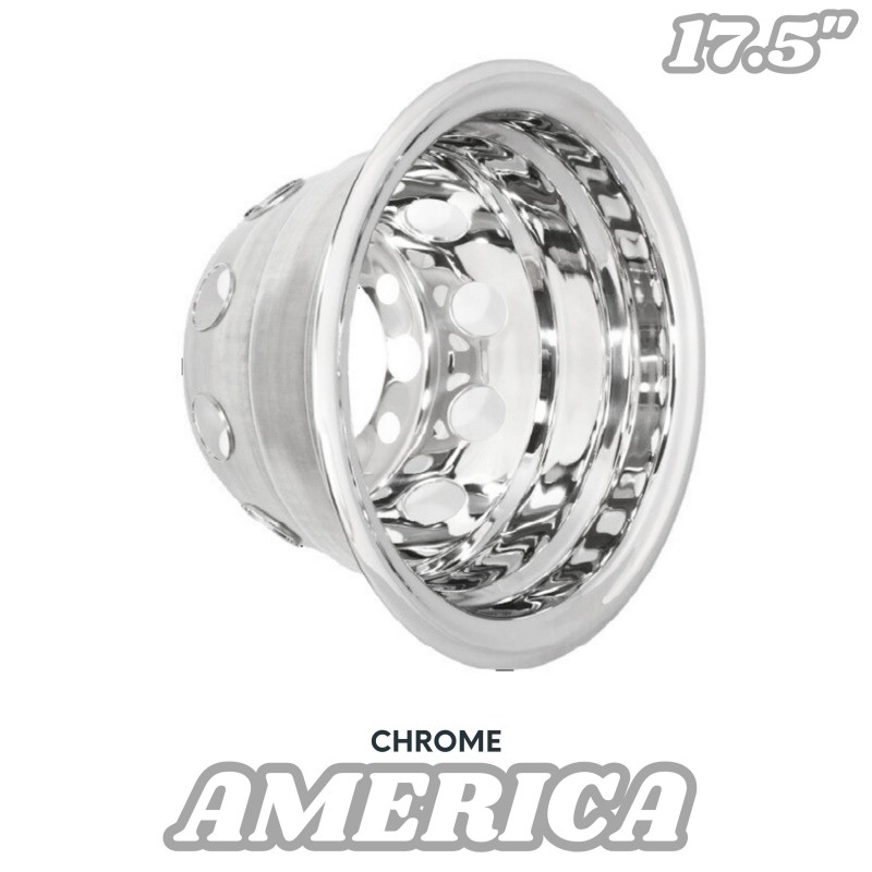 ENJOLIVEUR ARRIERE AMERICA SIMULATOR 17.5" X 6.75" - INOX ENJOLIVEUR ARRIERE AMERICA SIMULATOR 17.5" X 6.75" - INOX