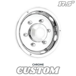 Enjoliveur arrière Custom 17.5 inox – Design haut de gamme et protection