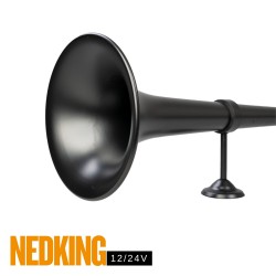 Trompe Nedking 95 cm noir - vue trompe