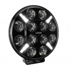 Phare longue portée LED : Pollux 9+ Gen-3 - Faisceau large lumineux blanc