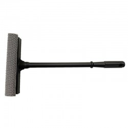 Brosse éponge pour vitre avec raclette pour nettoyage des grands véhicules : zoom sur l'éponge et le manche