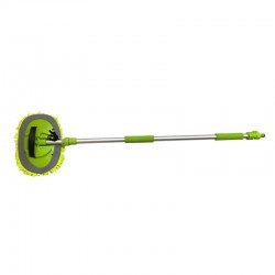 Manche télescopique avec brosse microfibre 106-170 cm : vue d'ensemble
