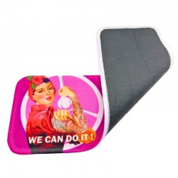 Tapis pour taleau de bord Lady Trucker : détail du dessous