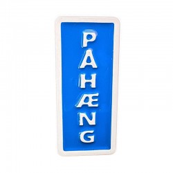 Pin's Pahaeng bleu et blanc : passion de la route et du camion