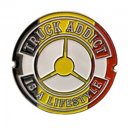 Pin's Truck Addict Belgique - Truck Addict is a Lifestyle