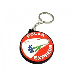Porte-clés Polar Express Red pour afficher sa passion camion sur son trousseau