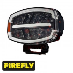 Feu longue portée Firefly One Orange - vue de côté blanc