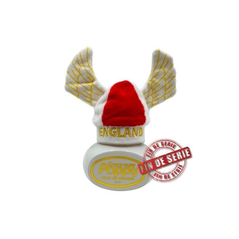 Bonnet Poppy Angleterre Eagle | Couvre-flacon décoratif pour flacon Poppy - DESTOCKAGE