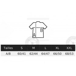 T-shirt Femme Orange - Truck Addict Modern Trucker - Guide des tailles