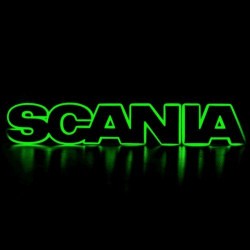 Logo Calandre Scania - Vert