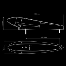 Torpedo Black Bullet - Schema et dimensions