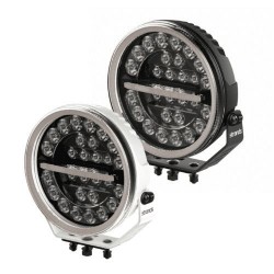 Firefly 9" - Longue Portée LED : disponible en noir et blanc pour s'accorder avec votre camion