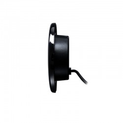 Feu Arrière Rond Clignotant IZE LED Dark Knight : vue de côté Feu Arrière Rond Clignotant IZE LED Dark Knight : vue de côté