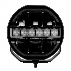 Longue Portée LED Noire Siberia Skylord : éclairage intense pour camions et poids lourds
