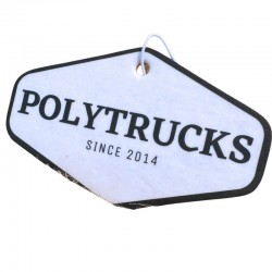 Sent bon désodorisant Polytrucks Since 2014 pour assurer une fraîcheur en cabine de camion