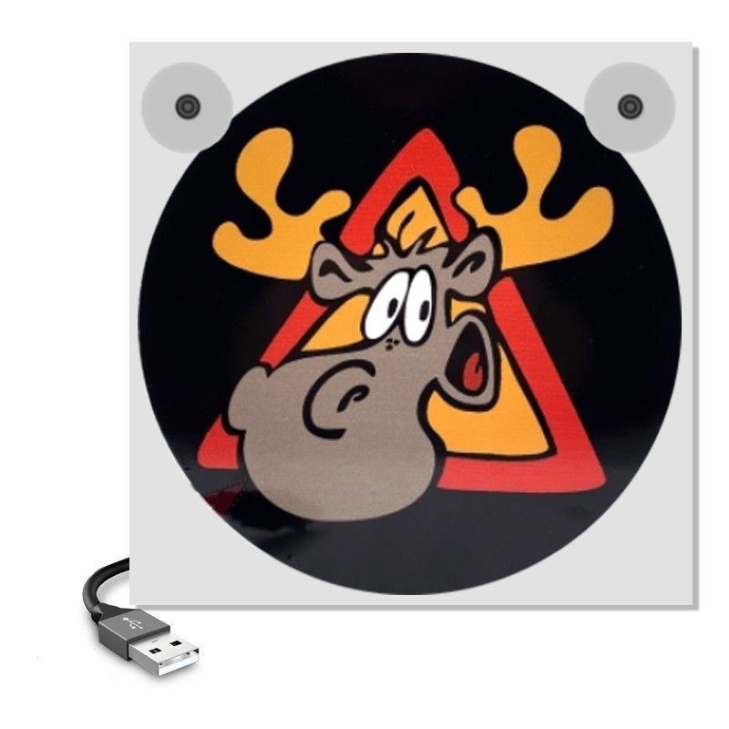 Mini Enseigne de Pare-Brise Moose : ambiance et style pour son camion Mini Enseigne de Pare-Brise Moose : ambiance et style pour son camion