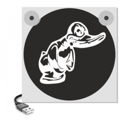 Mini Enseigne de Pare-Brise  Angry Duck : ajouter du style à sa cabine de camion