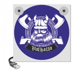 Mini enseigne de Pare-brise Viking Valhalla : une touche guerrière à sa cabine de camion