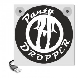 Mini Enseigne de Pare-Brise Panty Dropper : une touche audacieuse pour son camion