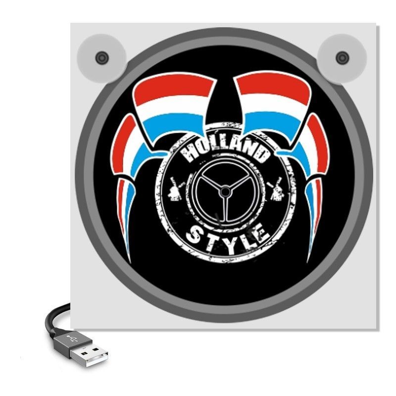 Mini Enseigne de Pare-Brise Holland Style : style scandinave dans sa cabine de camion