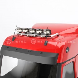 Rampe de Toit Courte Top avec LED pour Renault T : esthétisme pour son camion