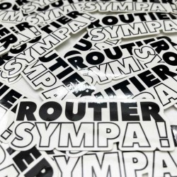 Zoom sur les stickers routier sympa