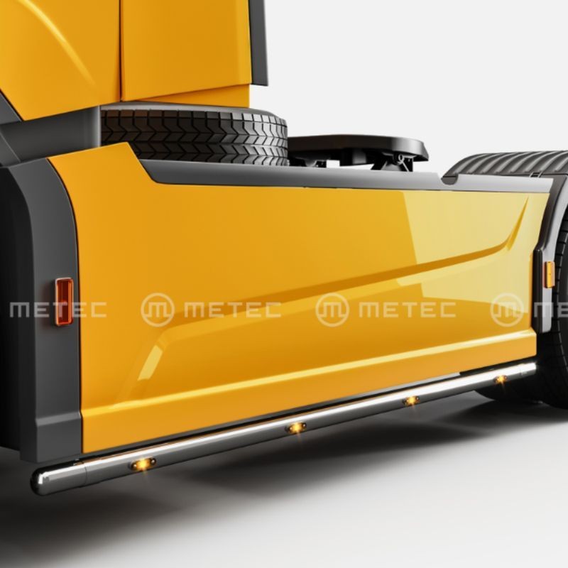 Rampe Sous Carénage Inox avec LED pour Ford F-Max : sécuriser son camion