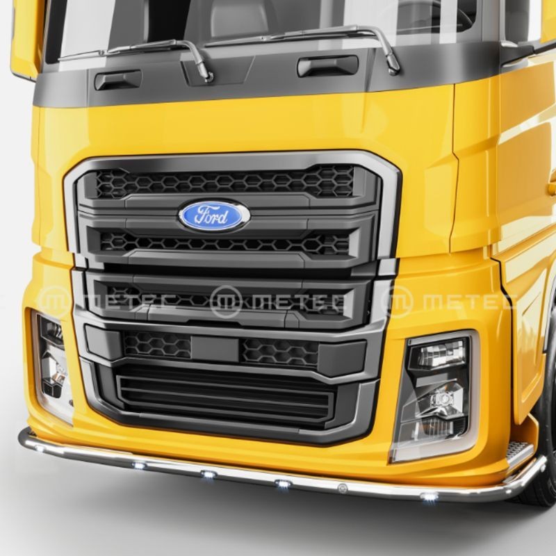 Rampe Sous Pare-Choc Inox avec LED pour Ford F-Max : sécurité et design pour son camion Rampe Sous Pare-Choc Inox avec LED pour Ford F-Max : sécurité et design pour son camion