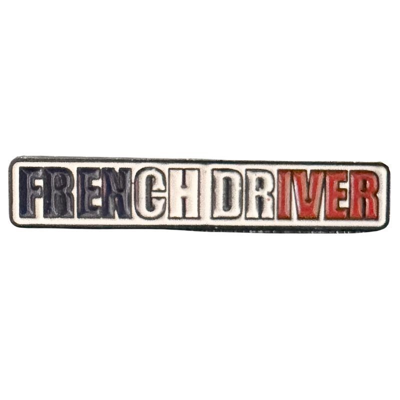Pin's French Driver : Accessoire Collector pour routier passionné Pin's French Driver : Accessoire Collector pour routier passionné